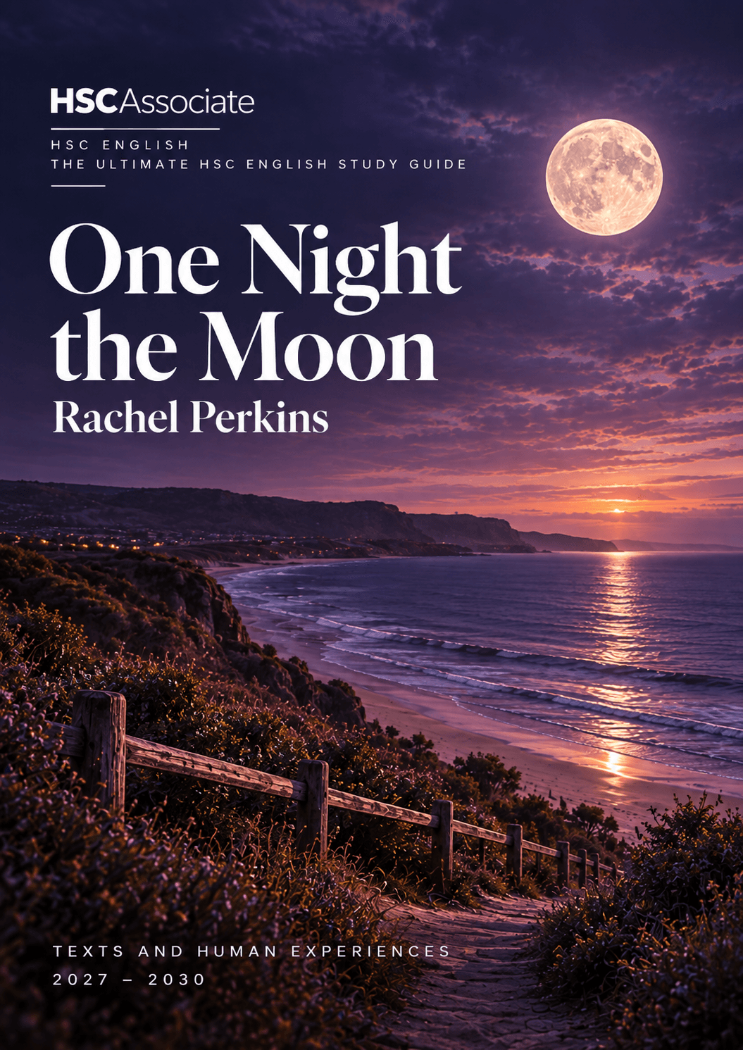 One Night the Moon — HSC English Study Guide cover